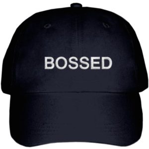 Black adjustable Baseball cap